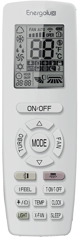 Стандартный 4-х поточный кассетный внутренний блок VRF-систем Energolux SMZC09V2AI